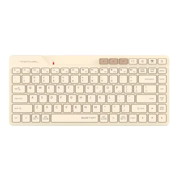 Клавиатура A4Tech Fstyler FBK26C AS (бежевый)